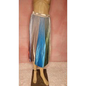 Antropologie Midi Skirt.NWT $149.99 size 6 Multicolor  New With defect